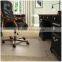 Transparent PVC Non Studded Chair Mat Office Floor Protection Mats