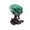 hand carved green aventurine rose sculpture good for collection or home decoration