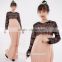 OEM service China factory custom made Wholesale arabic slim abaya dress for fat women