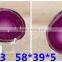 Natural amethyst agate silce pendant jewelry for sale