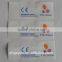 White apparel printing sewing flag tags
