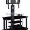 Modern 3 tier led Glass Tv Stand