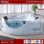 underwater massage bathtub/cheap fiber glass massage bathtub