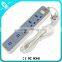 2015 newest wholesale brand designed high quality dual usb UK power strip