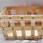 solid wooden crate,timber wooden crate,unfinshed wooden crate