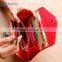 PU leather coin purse bag function pocket wallet cover