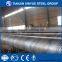 big diameter spiral welded carbon steel pipe