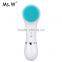 Electirc Vibration facial cleansing brush for face pore cleaning and massage