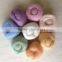 Dyed Australia wool top for weaving