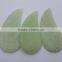 natural very green jade massager gua sha stone
