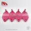 TPU ear tag for sheep in peach red 32*32 mm