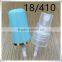 Custom non-spill facial fine mist sprayer type water mist sprayer 18/410