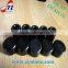 black rubber cap