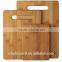 Bamboo 3 piece cutting board set