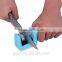 Two Stages (Diamond & Ceramic) Kitchen Knife Sharpener ,Sharpening Stone Household Knife Sharpener Kitchen Cutting Tools