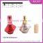 Unique Shaped 15ml Empty Aluminum Mist Glass Spray Bottle for Perfume Packaging With Crackle Colour