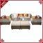  wholesale modern indoor sectional rattan furniture living room sofa set