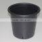 stackable 3 gallon black nursery pots