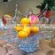 decortive large crystal fruit candy bowl