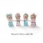 Handmade little resin baby figurines for baby gifts