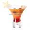 Wide mouth juice glass cup with round bottom