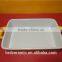 Microwave Safe Porcelain Dish Unique Bakeware With Handle