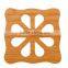 Beautiful design solid wood coaster holder for kichen