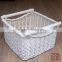 Lucky Weave Home And Garden Rattan Basket With Liner