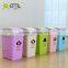 emc plastic trash cans with cover, indoor plastic waste bins with cover