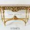 Classical European Style Marble Wood or Marble Top Antique Console Table