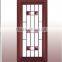 mordern glass insert wood interior door