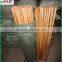 varnished wooden handle for brooms or mops