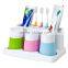 plastic Tooth Brushes Organizer , Bathroom Storage Rack , Toothbrush Toothpaste Stand Holder ,
