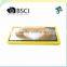 Swiss cheese sponge with wood handle aluminum backing float trowel