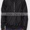 TKA1411 wholesale black color mens nylon pullover jacket