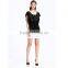 Domin fashion latest beading style white mini skirt