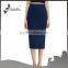 Slit Midi Skirt latest skirt design pictures of 2015 hot selling sexy pencil skirt