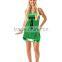 Women's Green Crayon Fancy Dress Costume