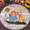 wholesale saftey round shaped baby cushion nap baby blanket play toy mats