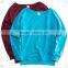 Juniors Tri-blend Wideneck Sweatshirt Lightweight Plain Crewneck Sweatshirt Women Raglan Long Sleeve Sweatshirt Hoodie OEM