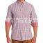 OEM 2016 New style Wholesale Plaid Men's plaid flannel shirt