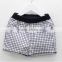 square printed pure cotton shorts for boys kids fashion shorts