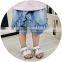 S17406A hot sale children summer denim shorts baby clothes shorts