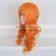 YIWU Perfect Lady Short Orange Cosplay Hair Wig