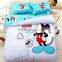 Wholesale Mickey Mouse bedding set for kids Mickey Minnie bedding set of 3pcs for single beds