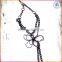 Wholesale Fashion Black Chain Handflower Midnight Flower Strange Jewelry Ring Bracelet