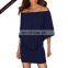 Summer Elegant Women Solid Casual Sexy Mini Dress