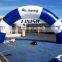 Yellow Inflatable arch for events/ inflatable advertising arch for outdoor activities/cheap inflatable arch