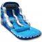 HI 0.55/0.65mm PVC tarpaulin giant inflatable floating water slide, pool water slide