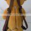 Custom teddy bear design backpack 42cm super soft fabric Pass CE testing